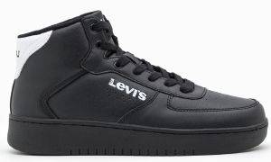 LEVIS ΜΠΟΤΑΚΙ LEVIS VUNI0023S NEW UNION MID ΜΑΥΡΟ/ΛΕΥΚΟ (EU:35)