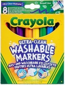 CRAYOLA ΠΛΕΝΟΜΕΝΟΙ ΜΑΡΚΑΔΟΡΟΙ CRAYOLA 8ΤΕΜ