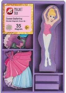 ΕΚΠΑΙΔΕΥΤΙΚΟΙ ΞΥΛΙΝΟΙ ΜΑΓΝΗΤΕΣ AS MAGNET BOX SWEET BALLERINA DRESS-UP 35 (3+ ΕΤΩΝ) ΕΚΠΑΙΔΕΥΤΙΚΟΙ ΞΥΛΙΝΟΙ ΜΑΓΝΗΤΕΣ AS MAGNET BOX SWEET BALLERINA DRESS-UP 35 (3+ ΕΤΩΝ)