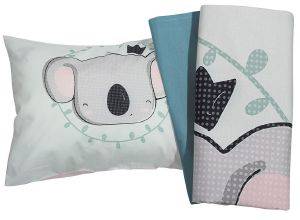 ΣΕΤ ΣΕΝΤΟΝΙΑ DAS HOME BABY SMILE DIGITAL 6601 ΜΕΝΤΑ ΓΚΡΙ 125X170CM ΣΕΤ ΣΕΝΤΟΝΙΑ DAS HOME BABY SMILE DIGITAL 6601 ΜΕΝΤΑ ΓΚΡΙ 125X170CM