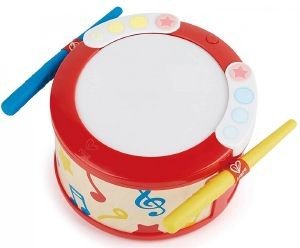 HAPE ΞΥΛΙΝΟ ΤΥΜΠΑΝΟ HAPE EARLY MELODIES LEARN WITH LIGHTS DRUM