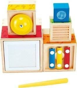 HAPE ΔΙΑΔΡΑΣΤΙΚΗ ΠΥΡΑΜΙΔΑ/ΔΗΜΙΟΥΡΓΟΣ ΗΧΩΝ HAPE EARLY MELODIES STACKING MUSIC SET