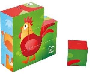 [BOM]PUZZLE ����� �� ��� ��� ������ HAPE HAPPY PUZZLES FARM ANIMAL BLOCK