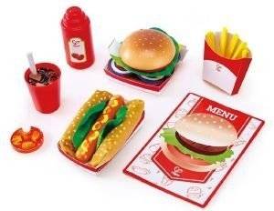 ΞΥΛΙΝΟ ΣΕΤ HAPE DELICIOUS FAST FOOD ΞΥΛΙΝΟ ΣΕΤ HAPE DELICIOUS FAST FOOD