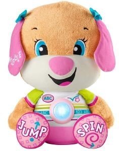 FISHER-PRICE ΜΕΓΑΛΟ ΕΚΠΑΙΔΕΥΤΙΚΟ ΣΚΥΛΑΚΙ SMART STAGES - ΡΟΖ (GWY06)