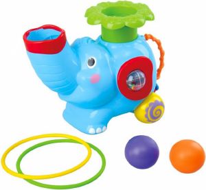 PLAYGO ΠΑΙΞΕ ΜΕ ΤΟΝ ΜΙΚΡΟ ΕΛΕΦΑΝΤΑ PLAYGO POP N HOOP ROLLER ELEPHANT (2993)