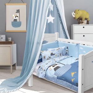 DAS HOME ΚΟΥΒΕΡΛΙ BABY FUN DIGITAL 4748 ΜΠΛΕ 110Χ150CM