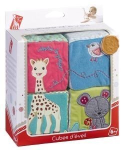 ΥΦΑΣΜΑΤΙΝΟΙ ΚΥΒΟΙ SOPHIE LA GIRAFE ΥΦΑΣΜΑΤΙΝΟΙ ΚΥΒΟΙ SOPHIE LA GIRAFE