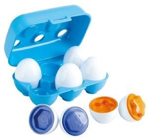        PLAYGO RAINBOW SHAPE SHORTER EGGS [1731]