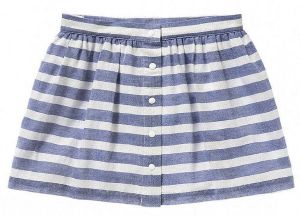 ΦΟΥΣΤΑ BENETTON SEASIDE CITY ΡΙΓΕ ΛΕΥΚΟ/ΜΠΛΕ (160 CM)-(11-12 ΕΤΩΝ) ΦΟΥΣΤΑ BENETTON SEASIDE CITY ΡΙΓΕ ΛΕΥΚΟ/ΜΠΛΕ (160 CM)-(11-12 ΕΤΩΝ)
