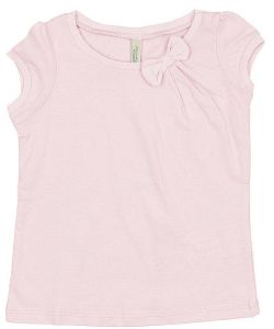 TOP BENETTON BASIC TK ΡΟΖ (82 CM)-(1-2 ΕΤΏΝ)