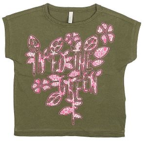 T-SHIRT BENETTON GREEN ROOTS I ΧΑΚΙ (90 CM)-(2 ΕΤΩΝ)