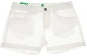 BENETTON ΣΟΡΤΣ JEANS BENETTON BASIK TK ΛΕΥΚΟ (130 CM)-(7-8 ΕΤΩΝ)