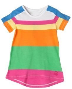 ΜΠΛΟΥΖΑ ΜΕ ΚΟΝΤΟ ΜΑΝΙΚΙ BENETTON FOUNDATION TK ΡΙΓΕ ΠΟΛΥΧΡΩΜΟ (100 CM)-(3-4 ΕΤΩΝ)