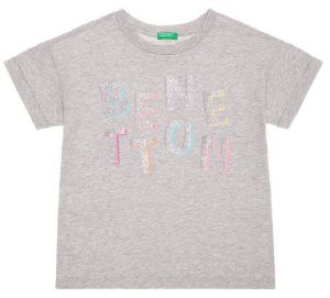 T-SHIRT BENETTON BASIC GIRL   (82 CM)-(1-2 )