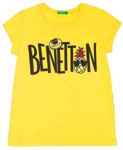 T-SHIRT BENETTON CA ΑΝΑΝΑΣ ΚΙΤΡΙΝΟ (160 CM)-(11-12 ΕΤΩΝ) T-SHIRT BENETTON CA ΑΝΑΝΑΣ ΚΙΤΡΙΝΟ (160 CM)-(11-12 ΕΤΩΝ)