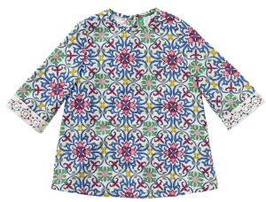 ΦΟΡΕΜΑ BENETTON CRAFT GIRL 3/4 ΠΟΛΥΧΡΩΜΟ (90 CM)-(2 ΕΤΩΝ) ΦΟΡΕΜΑ BENETTON CRAFT GIRL 3/4 ΠΟΛΥΧΡΩΜΟ (90 CM)-(2 ΕΤΩΝ)