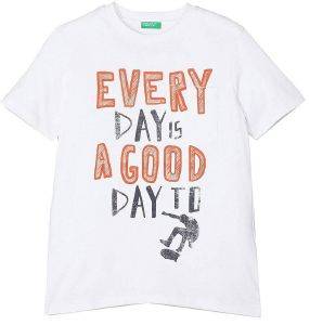 T-SHIRT BENETTON HELLO SUMMER  (120 CM)-(6-7 )