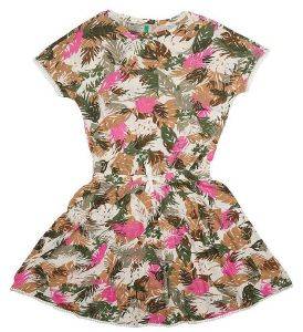 ������ BENETTON GREEN ROOTS 1 G FLORAL ����/��������� (130 CM)-(7-8 ����)