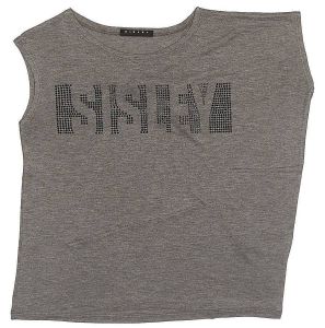 ΜΠΛΟΥΖΑ SISLEY AMERICAN ROCKPOP ΓΚΡΙ (150 CM)-(10-11 ΕΤΩΝ) ΜΠΛΟΥΖΑ SISLEY AMERICAN ROCKPOP ΓΚΡΙ (150 CM)-(10-11 ΕΤΩΝ)