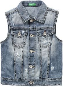 JEAN ΓΙΛΕΚΟ BENETTON G-Z ΜΠΛΕ (120 CM)-(6-7 ΕΤΩΝ) JEAN ΓΙΛΕΚΟ BENETTON G-Z ΜΠΛΕ (120 CM)-(6-7 ΕΤΩΝ)