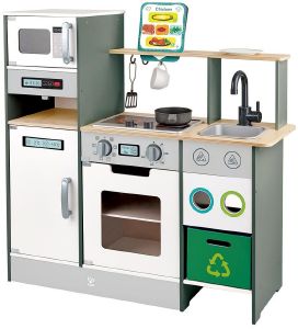   HAPE KITCHEN WITH FUN FAN STOVE    