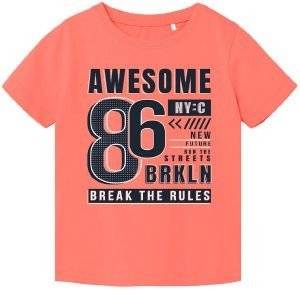 T-SHIRT NAME IT 13200328 NMMVICTOR ΠΟΡΤΟΚΑΛΙ (104 CM)-(4 ΕΤΩΝ) T-SHIRT NAME IT 13200328 NMMVICTOR ΠΟΡΤΟΚΑΛΙ (104 CM)-(4 ΕΤΩΝ)