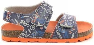 KICKERS ΣΑΝΔΑΛΙΑ KICKERS SUMMERKRO 785458 ΣΚΟΥΡΟ ΜΠΛΕ (EU:22)