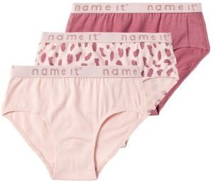 NAME IT ΣΛΙΠΑΚΙ NAME IT 13199488 NKFBRIEFS ΡΟΖ ΣΚΟΥΡΟ/ΡΟΖ ΑΝΟΙΧΤΟ 3ΤΜΧ (134-140 CM)-(9-10 ΕΤΩΝ)