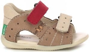 ΠΕΔΙΛΑ KICKERS BOPING-2 785405 ΜΠΕΖ/ΚΟΚΚΙΝΟ (EU:23)