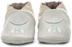 ROBEEZ ΠΑΝΤΟΦΛΑΚΙΑ ROBEEZ DREAM TACKER 890230 ΜΠΕΖ/ΑΝΟΙΧΤΟ ΡΟΖ (EU:30/31)