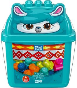 FISHER-PRICE MEGA BLOKS - ΚΟΥΒΑΔΑΚΙ ΜΕ ΤΟΥΒΛΑΚΙΑ - ΛΑΜΑ (HDK82)