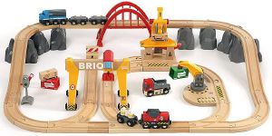 DELUXE SET BRIO ΕΜΠΟΡΙΚΟΣ ΣΙΔΗΡΟΔΡΟΜΟΣ 54ΤΜΧ (33097) 152082559