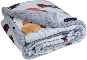 �������� GREENWICH POLO CLUB ���� 8811 FLEECE SHERPA ����/���� 110X140CM