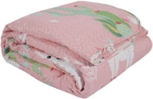 ΚΟΥΒΕΡΛΙ DAS HOME MONO KID 4817 ΡΟΖ/ΠΡΑΣΙΝΟ 160X240CM ΚΟΥΒΕΡΛΙ DAS HOME MONO KID 4817 ΡΟΖ/ΠΡΑΣΙΝΟ 160X240CM