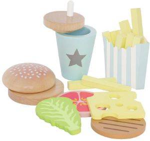 ΠΑΚΕΤΟ ΜΕ ΞΥΛΙΝΑ ΥΛΙΚΑ ΓΙΑ ΓΕΥΜΑ BURGER JABADABADO 19 X 12 X 19CM ΠΑΚΕΤΟ ΜΕ ΞΥΛΙΝΑ ΥΛΙΚΑ ΓΙΑ ΓΕΥΜΑ BURGER JABADABADO 19 X 12 X 19CM