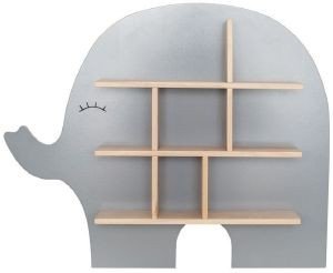 ΞΥΛΙΝΟ ΡΑΦΑΚΙ ΕΛΕΦΑΝΤΑΚΙ ΓΚΡΙ JABADABADO 55 X 9 X 45CM ΞΥΛΙΝΟ ΡΑΦΑΚΙ ΕΛΕΦΑΝΤΑΚΙ ΓΚΡΙ JABADABADO 55 X 9 X 45CM