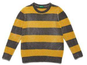 ΠΟΥΛΟΒΕΡ BENETTON STREET ΡΙΓΕ ΚΙΤΡΙΝΟ/ΓΚΡΙ (120 CM)-(6-7 ΕΤΩΝ) ΠΟΥΛΟΒΕΡ BENETTON STREET ΡΙΓΕ ΚΙΤΡΙΝΟ/ΓΚΡΙ (120 CM)-(6-7 ΕΤΩΝ)