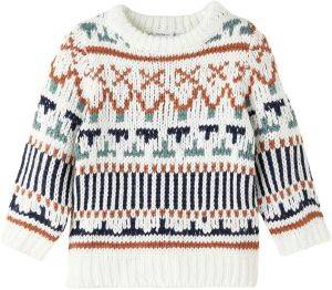 ΠΟΥΛΟΒΕΡ NAME IT 13207119 NMMOPALLE ΛΕΥΚΟ/ΠΟΛΥΧΡΩΜΟ