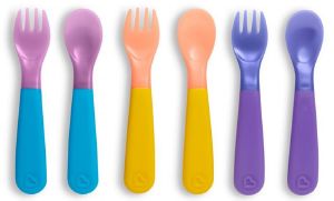      12536  MUNCHKIN COLOR CHANGE FORKS & SPOONS 6