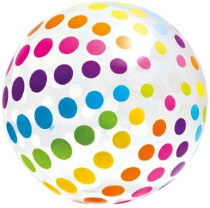 ΦΟΥΣΚΩΤΗ ΜΠΑΛΑ INTEX GIANT BEACH BALL 183CM ΦΟΥΣΚΩΤΗ ΜΠΑΛΑ INTEX GIANT BEACH BALL 183CM