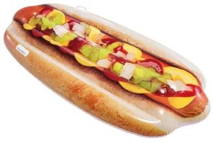 ΦΟΥΣΚΩΤΟ ΣΤΡΩΜΑ HOTDOG INTEX HOTDOG 180 X 89CM ΦΟΥΣΚΩΤΟ ΣΤΡΩΜΑ HOTDOG INTEX HOTDOG 180 X 89CM