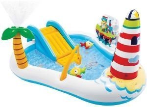 INTEX ΦΟΥΣΚΩΤΗ ΠΙΣΙΝΑ INTEX FISHING FUN PLAY CENTER 218 X 188 X 99CM