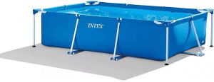 INTEX ΦΟΥΣΚΩΤΗ ΠΑΡΑΛΛΗΛΟΓΡΑΜΜΗ ΠΙΣΙΝΑ INTEX RECTANGULAR FRAME POOL 450 X 220 X 84CM