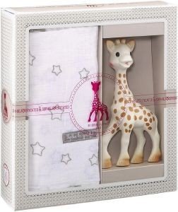 ΣΕΤ ΔΩΡΟΥ ΜΕ ΜΟΥΣΕΛΙΝΑ SOPHIE LA GIRAFE ΣΕΤ ΔΩΡΟΥ ΜΕ ΜΟΥΣΕΛΙΝΑ SOPHIE LA GIRAFE