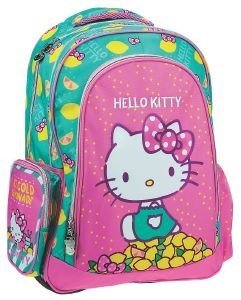 ΤΣΑΝΤΑ ΔΗΜΟΤΙΚΟΥ ΟΒΑΛ GIM HELLO KITTY LEMONADE 27LT