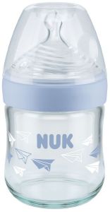 ΜΠΙΜΠΕΡΟ ΓΥΑΛΙΝΟ NUK NATURE SENSE SOFT MΕ ΘΗΛΗ 0-6ΜΗΝΩΝ (S) 120ML ΣΙΕΛ ΜΠΙΜΠΕΡΟ ΓΥΑΛΙΝΟ NUK NATURE SENSE SOFT MΕ ΘΗΛΗ 0-6ΜΗΝΩΝ (S) 120ML ΣΙΕΛ
