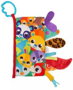 ΕΚΠΑΙΔΕΥΤΙΚΟ ΥΦΑΣΜΑΤΙΝΟ ΒΙΒΛΙΑΡΑΚΙ PLAYGRO TAILS OF THE WORLD SENSORY BOOK 3Μ+