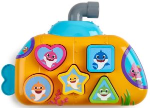 GIOCHI PREZIOSI BABY SHARK ΜΟΥΣΙΚΟ ΥΠΟΒΡΥΧΙΟ ΜΕ ΣΧΗΜΑΤΑ (BAH11000)