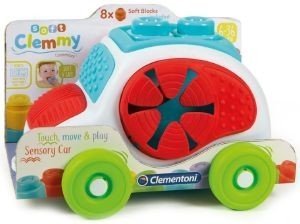 BABY CLEMENTONI SOFT CLEMMY ΒΡΕΦΙΚΟ ΑΥΤΟΚΙΝΗΤΟ ΑΦΗΣΜΕ 8 ΜΑΛΑΚΑ PREMIUM ΤΟΥΒΛΑΚΙΑ ΓΙΑ 6-36 ΜΗΝΩΝ